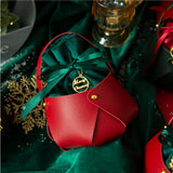 TD® Noël pomme sac cadeau sac noël veille noël fruits emballage sac bonbons cadeau sac fourre-tout boîte-cadeau 5pack