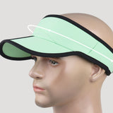 TD® Printemps et été nouveaux hommes et femmes sports de plein air casquette à visière course mode chapeau haut de forme vide pliabl