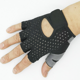 Gants de fitness haltères exercice cyclisme équitation antidérapant respirant sport mince gants de protection solaire demi-do