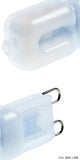 TD® 10pcs Ampoule LED halogène Blanc chaud éclairage lumière incandescence verre puissance lumineuse petit