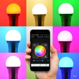 TD® Lampe Ampoule LED intelligente/ Bluetooth LED Ampoule compatible Apple Iphone Android APP Contrôle/ Lampe Musicale