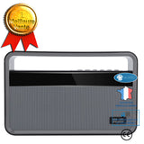 INN® Haut-parleur Bluetooth portable Modèle privé Haut-parleur de danse carré  intelligent de ultra-grand volume U Disque Radio Gris