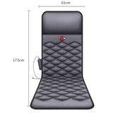 INN® Matelas massant et chauffant pour corps entier Siège de massage multifonction masseur cou, taille, épaule, dos