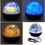 INN®  Nuit Lumière Planète Projecteur Terre LED Lampe Coloré Rotatif Clignotant Ciel Étoilé Projecteur Enfant Bébé Cadeau De Noël