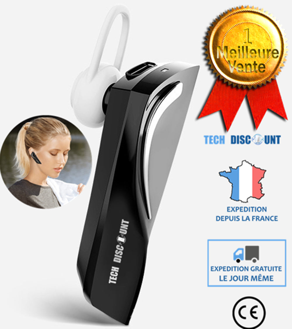 TD® oreillette ecouteur bluetooth traduction instantané traductrice traducteur de langue vocal multi-langues casque sans fil télépho