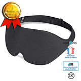 Lunettes 3d lunettes de sommeil sommeil aviation respirant noir lunettes aveuglantes  trois dimensions ombrage pause déjeuner
