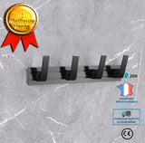 Patères en rangée Patères sans perforation patères patères murales patères space patères en aluminium patères noires patères