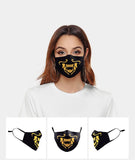 TD® League of Legends masque glace soie thème de noël masque imprimé masque réutilisable en tissu lavable