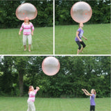 51 pouces ballon gonflable gonflable, jouet drôle de ballon de bulle d'eau, pour le jeu extérieur de ballon de plage d'été d'