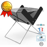 Barbecue Pliant Petit Mini Extérieur Double Barbecue Portable Barbecue Pliant Charbon De Bois Charbon De Bois Barbecue Barbec