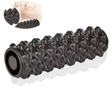 TD® Colonne de yoga Arbre en mousse de silicone Relaxant en silicone Bâton de massage Rouleau Rouleau Rouleau de massage