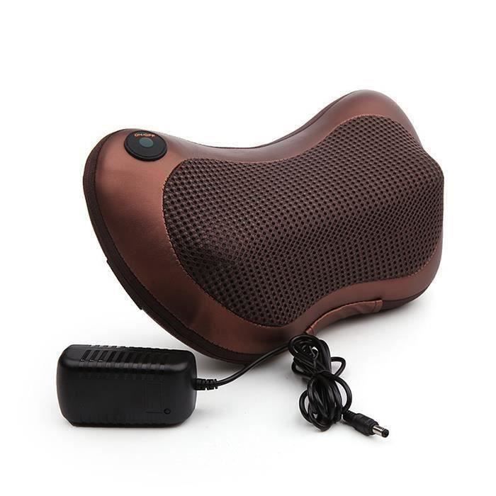 TD® Coussin massant Multifonctionnel électrique/ Appareil de massage chauffant pour la maison de voiture / Reduit les douleurs/ Marr