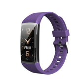 TD® Smart Watch montre Bluetooth imperméable IP67 Fitness Bracelet avec moniteur fréquence cardiaque dormir surveillance couleur vio