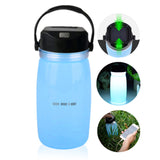 TD® Lampe solaire lumineuse extérieur bouteille eau sport plein air camping haute luminosité créative chargement usb blanche chaud