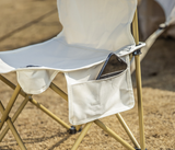 Chaise pliante extérieure pique-nique chaise portable auto-conduite camping chaise d'extérieur en alliage d'aluminium