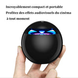 INN® Haut-parleur Bluetooth sans fil S5 super subwoofer haut volume mini haut-parleur de rappel de réception d'argent portable WeCha