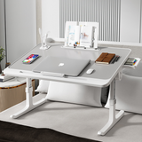 TD® Lit bureau dortoir petite table bureau pliant paresseux simple chambre assis au sol baie vitrée étudiant ordinateur bureau