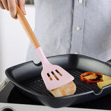 TD® Lot Ustensiles,Ensemble d'ustensiles de cuisine en Silicone avec boîte de rangement 9-11 pièces - Type Pink-11pcs