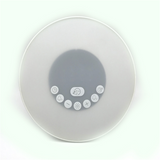 TD® Son Bluetooth sans fil, chambre à coucher, chevet, lampe de réveil, lumière d'ambiance colorée