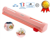 TD® derouleur film alimentaire plastique etirable tiroir professionnel aluminium distributeur cuisine accessoire decoupeur coupe