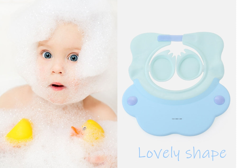 TD® visière bain enfant bebe douche salle de bain protection oreille imperméable hygiène waterproof cheveux sec fille garçon visage