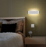 TD® 12W Applique Murale LED Lampe Murale Applique Interieur Extérieur Lumière Blanc Chaud