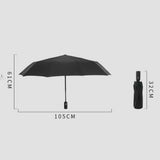 TD® Coupe-vent Double automatique pliant parapluie femme mâle dix os voiture de luxe grande entreprise  femmes cadeau Parasol|rouge