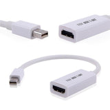 TD® Adaptateur Mini Display Port HDMI vers Apple MAC BOOK PRO-AIR 16,5 cm / Grand Taux de Transmission / Bonne qualité
