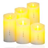 TD® Bougies Led électroniques belle flamme bougeoir sans odeur réaliste rechargeable avec piles décoration lumière brillante puissan
