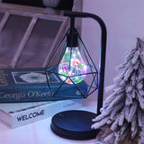 TD® LED en fer forgé modélisation lampe décoration lampe de table noël créatif lampe de nuit en gros fer forgé lampe ornement lampe