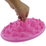 TD® Gamelle Anti Glouton pour Chien et Chat, Distributeur Nourriture  et Croquettes - Rose / Meilleure Digestion/ Alimentation Lente