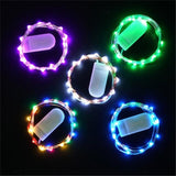 TD® Guirlande lumineuse en fil d'argent guirlande lumineuse LED guirlandes lumineuses pour no - Modèle: Yellow 2M 20LED