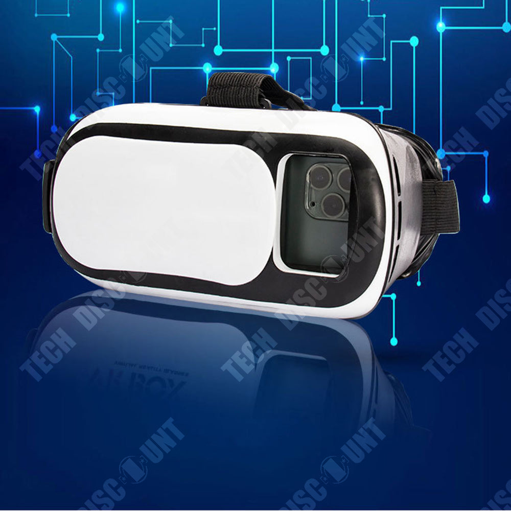 TD® Casque de réalité virtuelle android téléphone huawei iphone samsung 3d pc lunettes vr box smartphone jeux gaming films léger