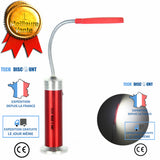 TD® Lampe de poche LED Boîtier en aluminium à angle réglable / Éclairage Étanche, Éclairage de travail COB avec aimant