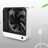 TD® Ventilateur de bureau rechargeable usb petit ventilateur bureau à domicile dortoir ventilateur de circulation