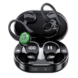 Oreillette Bluetooth supra-auriculaire   Bluetooth 5.3 Affichage numérique intelligent Très longue durée de vie de la batterie