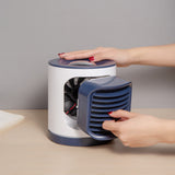 TD® Petit ventilateur multifonctionnel bureau à domicile muet USB puissance projection purificateur d'air à ions négatifs