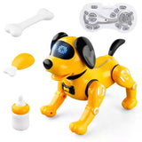 TD® Version anglaise du chien robot télécommandé chantant et dansant jouet pour enfants électronique pour animaux de compagnie migno