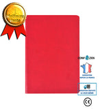 Cahier d'affaires cahier d'étudiants journal d'étudiant cadeau bloc-notes cahier rouge cuir PU cuir dur écriture a5 cahier bu