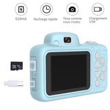 TD® 2,4 pouces caméra pour enfants haute définition double caméra portable SLR caméra vidéo numérique jouet enfant cadeau