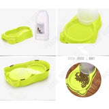 distributeur croquettes pour chat chien gamelle moyen animaux de compagnie antidérapante voyage lapin bol aliments nourrit