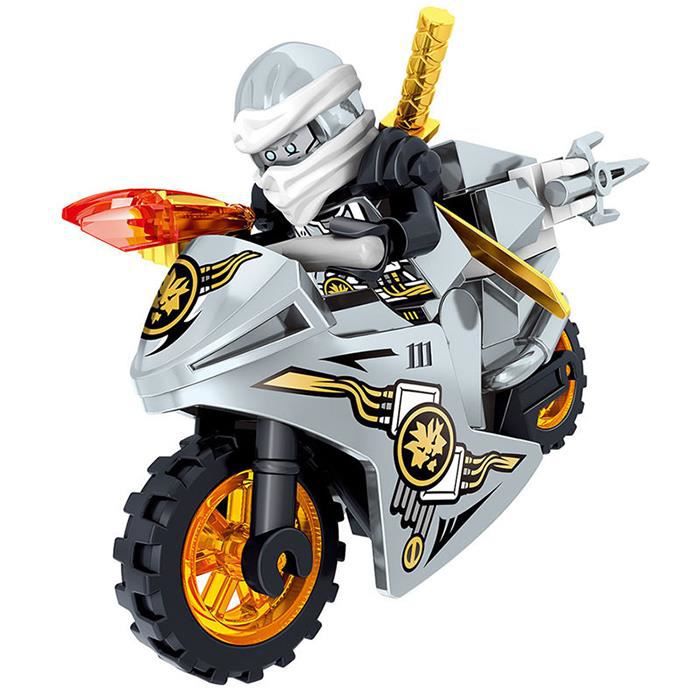 TD® Lego ninjago jouet moto enfant 8 pcs Lego Phantom construction Pla –