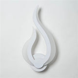 Applique murale LED en forme de flamme