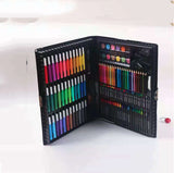 TD® Ensemble de stylos aquarelle pinceau pour enfants de 150 pièces crayons art graffiti outils de peinture bricolage boîte-cadeau