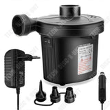 TD® Pompe électropompe Pompe électrique avec 3 buse d’air pour Gonflable. pour Camping Matelas pneumatiques, pataugeoire, inflatable