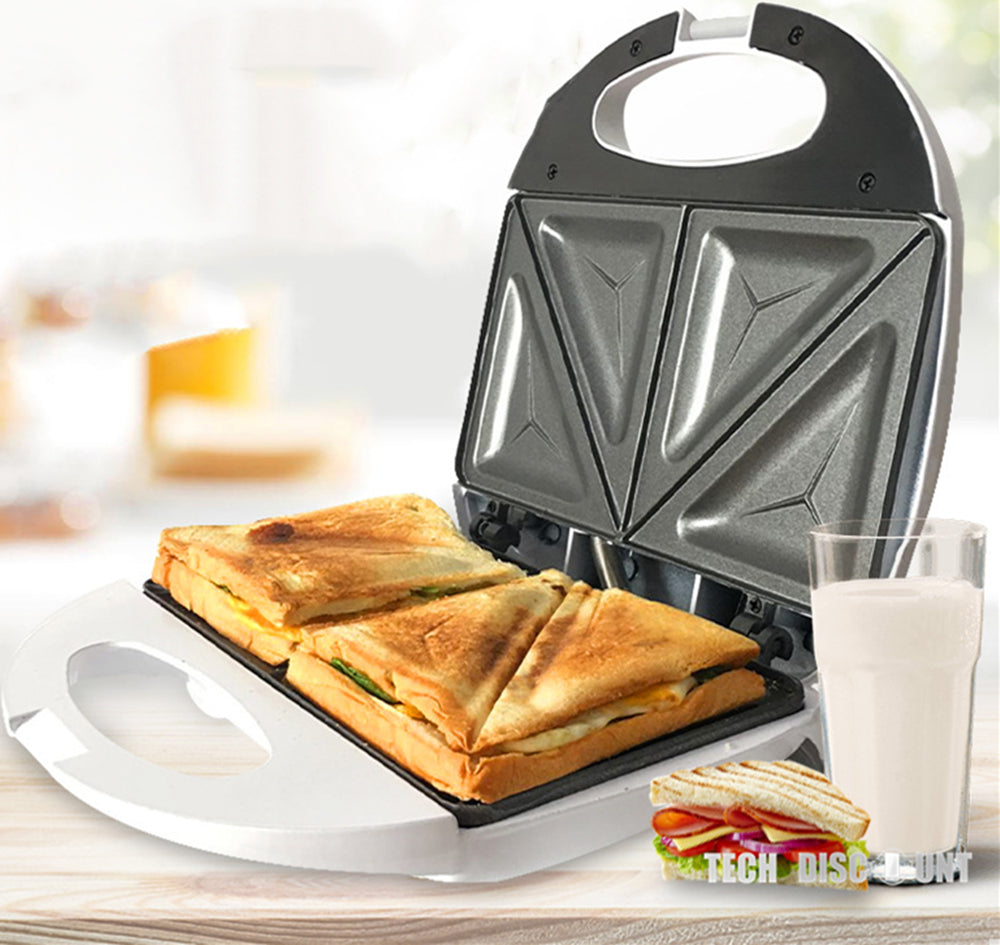 TD® Appareil à croques monsieur machine de cuisine panini sandwich 3 e ...