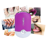INN®  Mini ventilateur USB Portable USB Mini ventilateur climatisation Extension de cils colle outil de séchage rapide violet