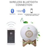 TD® Enceinte Bluetooth Coran Touch 7 Couleurs Night Light LED Lamp Portable Haut-Parleur Islamique Musulman Radio FM Lecteur