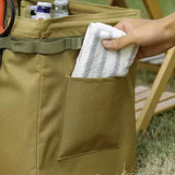 TD® Camping en plein air boîte de rangement pliante pique-nique camping stockage outil sac champ portable bois de chauffage sac