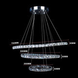 TD® Lustre de soirée impressionnant soirée décoration intérieur design moderne fêtes lumières tendance joli éclairage LED blanc